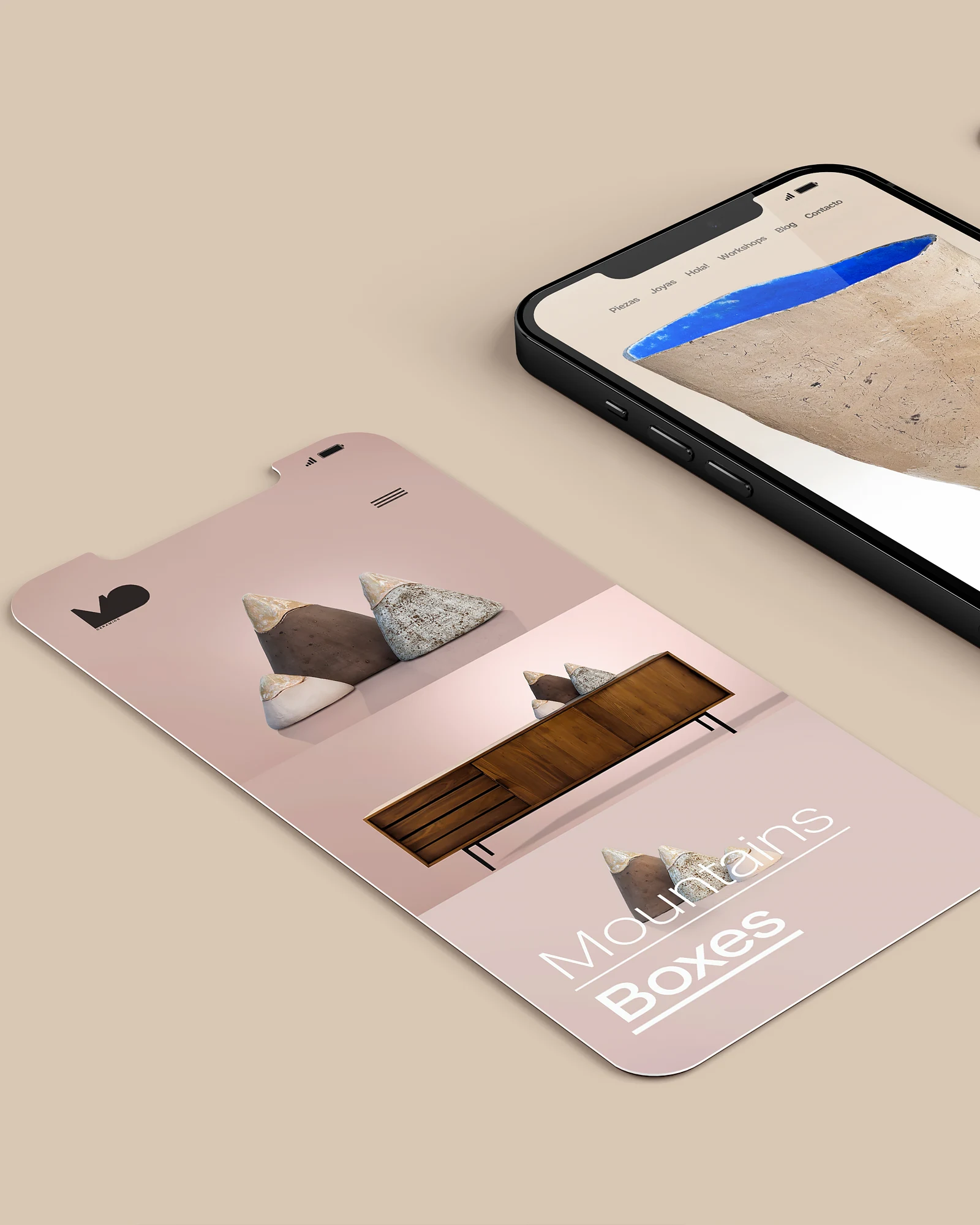Diseño de interfaz y experiencia digital de sMo Ceramics